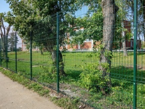 3D заборы для школы 90 метров фото в Пущино
