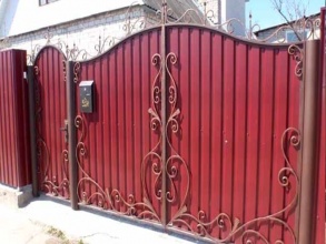 Калитка - пример 1 фото в Пущино